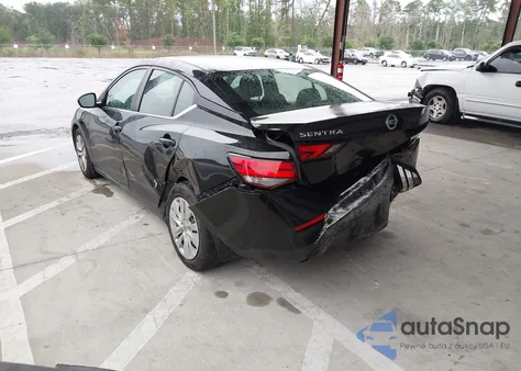 2020 Nissan Sentra S Xtronic Cvt z USA, uszkodzony, nr VIN 3N1AB8BV4LY290374